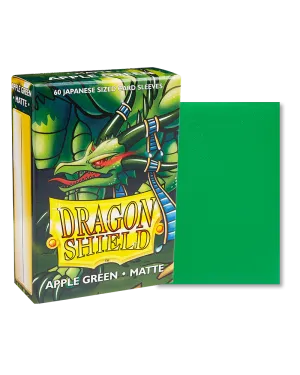 Dragon Shield - 60ct Japanese Size - Apple Green Matte