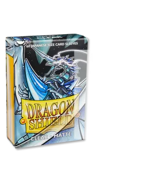 Dragon Shield - 60ct Japanese Size - Clear Matte