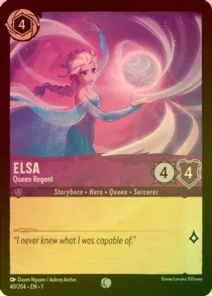 Elsa (Queen Regent) - 40/204 - Common (Foil)