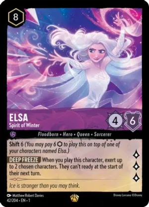 Elsa (Spirit of Winter) - 42/204 - Legendary