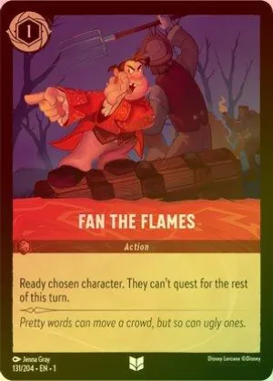 Fan the Flames - 131/204 - Uncommon (Foil)
