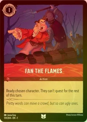 Fan the Flames - 131/204 - Uncommon (Foil)
