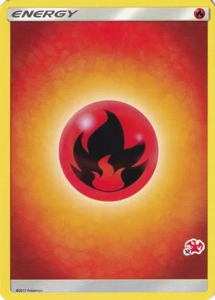 Fire Energy (#12 Charizard Stamped) - 12 - Promo