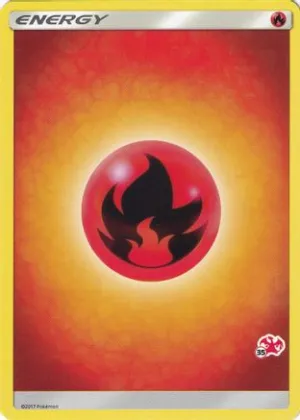 Fire Energy (#35 Charizard Stamped) - 35 - Promo