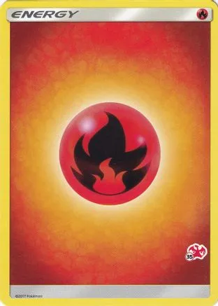 Fire Energy (#35 Charizard Stamped) - 35 - Promo