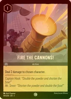 Fire the Cannons! - 197/204 - Common (Foil)