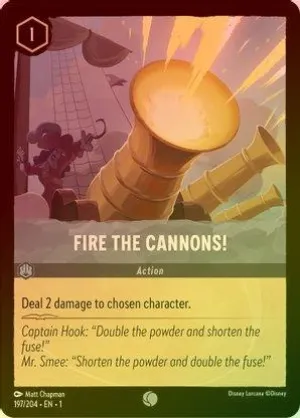 Fire the Cannons! - 197/204 - Common (Foil)