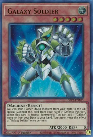 Galaxy Soldier - GFP2-EN105 - Ultra Rare - 1st Edition