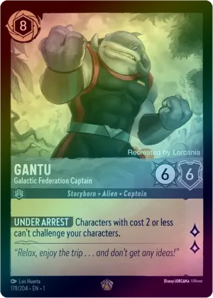 Gantu (Galactic Federation Captain) - 178/204 - Legendary (Foil)