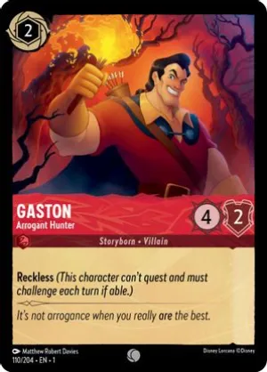 Gaston (Arrogant Hunter) - 110/204 - Common