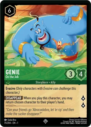 Genie (On the Job) - 75/204 - Super Rare