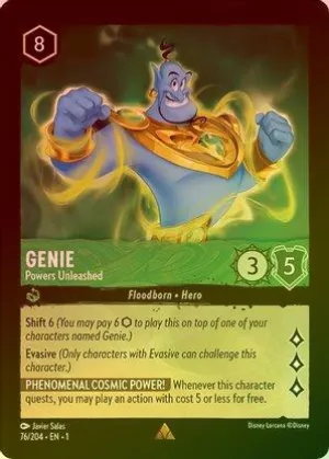 Genie (Powers Unleashed) - 76/204 - Rare (Foil)