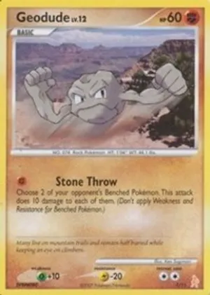 Geodude - 1/11 - Common