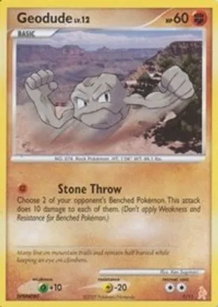 Geodude - 1/11 - Common
