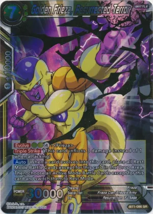 Golden Frieza, Resurrected Terror - BT1-086 - Super Rare