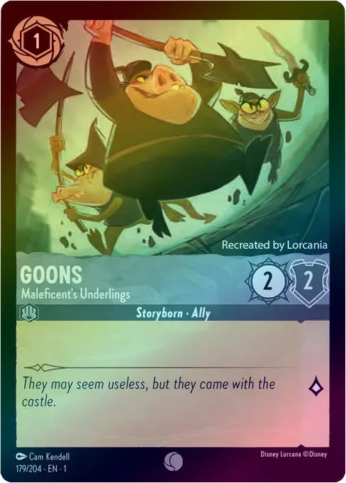 Goons (Maleficent's Underlings) - 179/204 - Common (Foil)