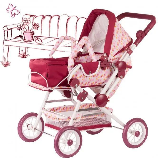 Gotz 3403058 Dolls Pram Happy Flowers