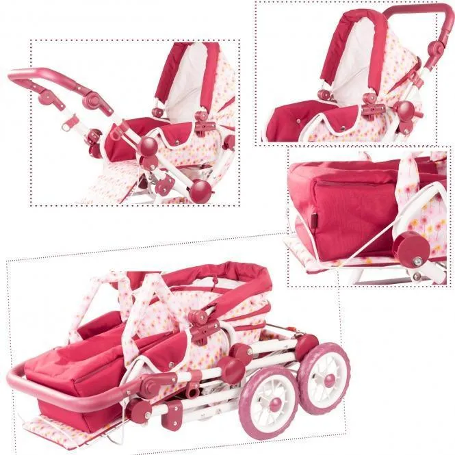 Gotz 3403058 Dolls Pram Happy Flowers