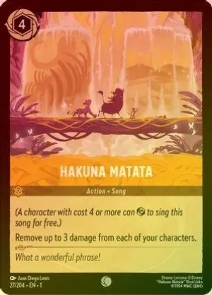 Hakuna Matata - 27/204 - Common (Foil)