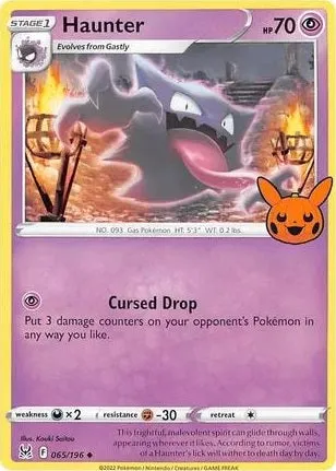 Haunter - 065/196 - Promo (Trick or Trade BOOster Bundle)