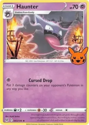 Haunter - 065/196 - Promo (Trick or Trade BOOster Bundle)