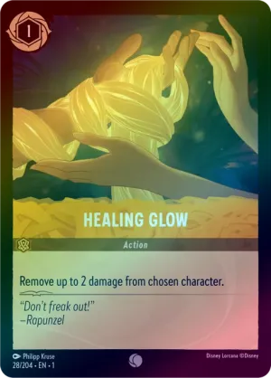 Healing Glow - 28/204 - Common (Foil)