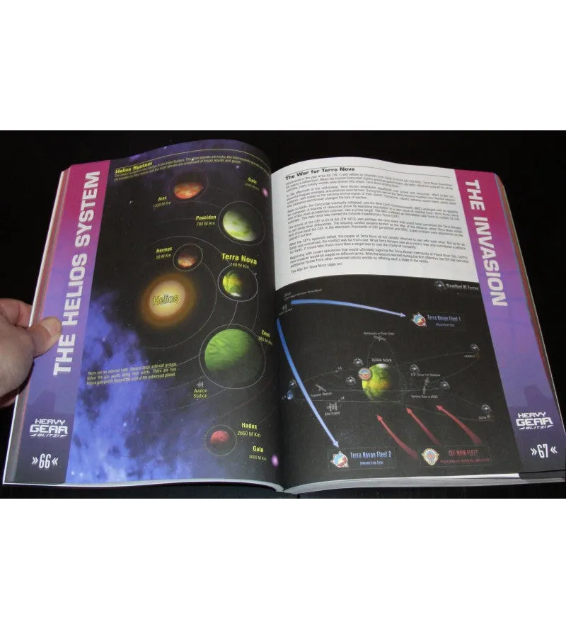 Heavy Gear: Blitz! - 3rd Edition Rulebook - Full Sized v3.1 (SC)