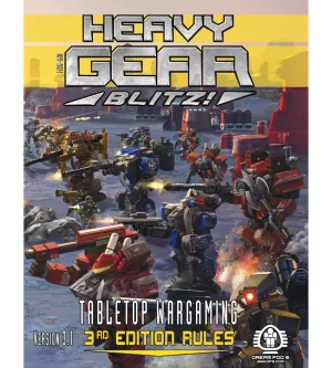 Heavy Gear: Blitz! - 3rd Edition Rulebook - Full Sized v3.1 (SC)