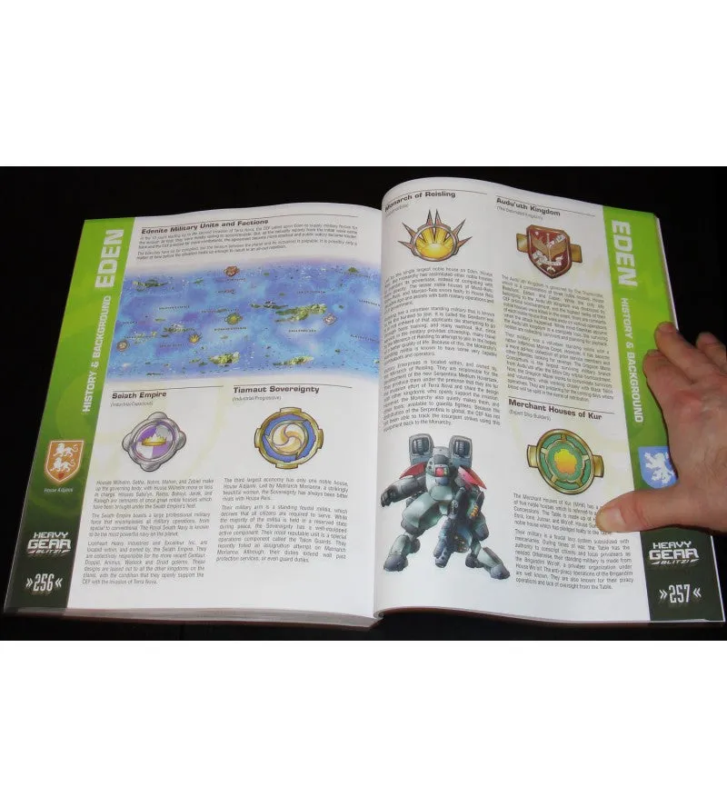 Heavy Gear: Blitz! - 3rd Edition Rulebook - Full Sized v3.1 (SC)