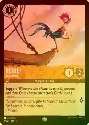 Heihei (Boat Snack) - 7/204 - Common (Foil)
