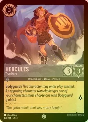 Hercules (True Hero) - 181/204 - Common (Foil)