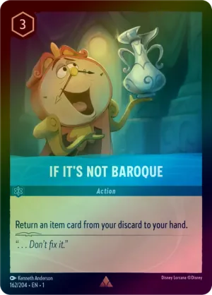 If It's Not Baroque - 162/204 - Rare (Foil)