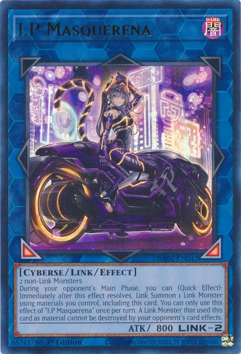 I:P Masquerena (UR) - RA02-EN042 - Ultra Rare - 1st Edition