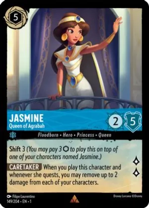 Jasmine (Queen of Agrabah) - 149/204 - Rare