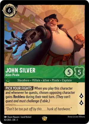 John Silver (Alien Pirate) - 82/204 - Legendary