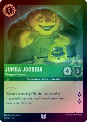 Jumba Jookiba (Renegade Scientist) - 83/204 - Uncommon (Foil)