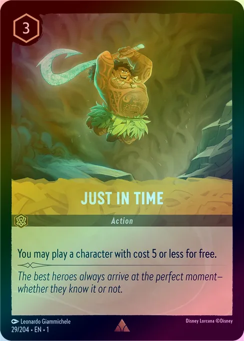 Just in Time - 29/204 - Rare (Foil)