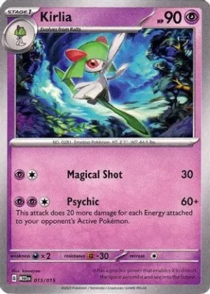 Kirlia - 015/015 - McDonald's - Promo