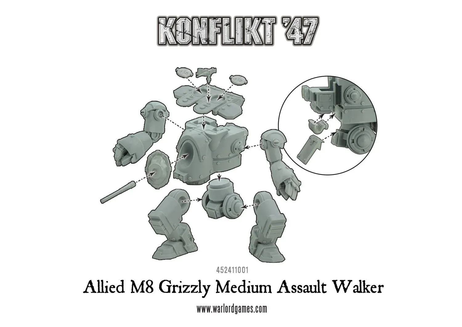 Konflikt '47 - Allied M8 Grizzly Medium Walker