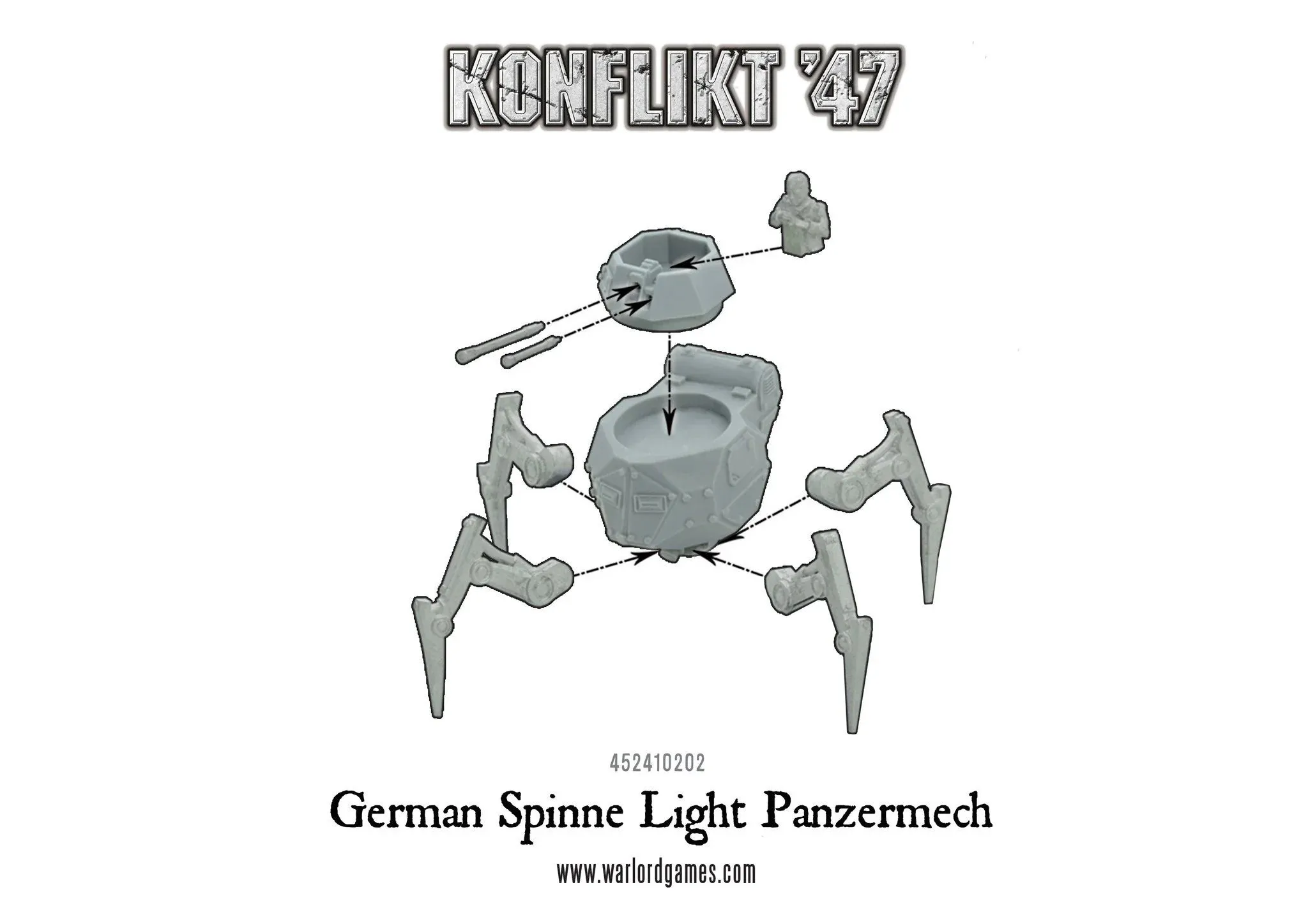 Konflikt '47 - German Spinne Light Panzermech