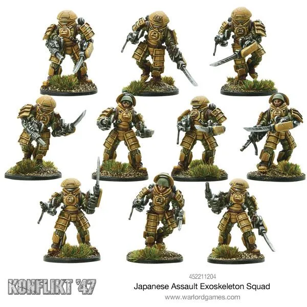 Konflikt '47 - Japanese Assault Exoskeleton Squad