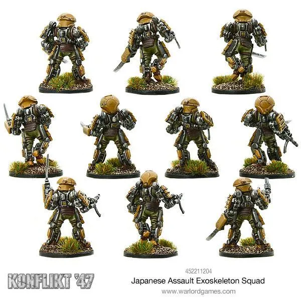 Konflikt '47 - Japanese Assault Exoskeleton Squad