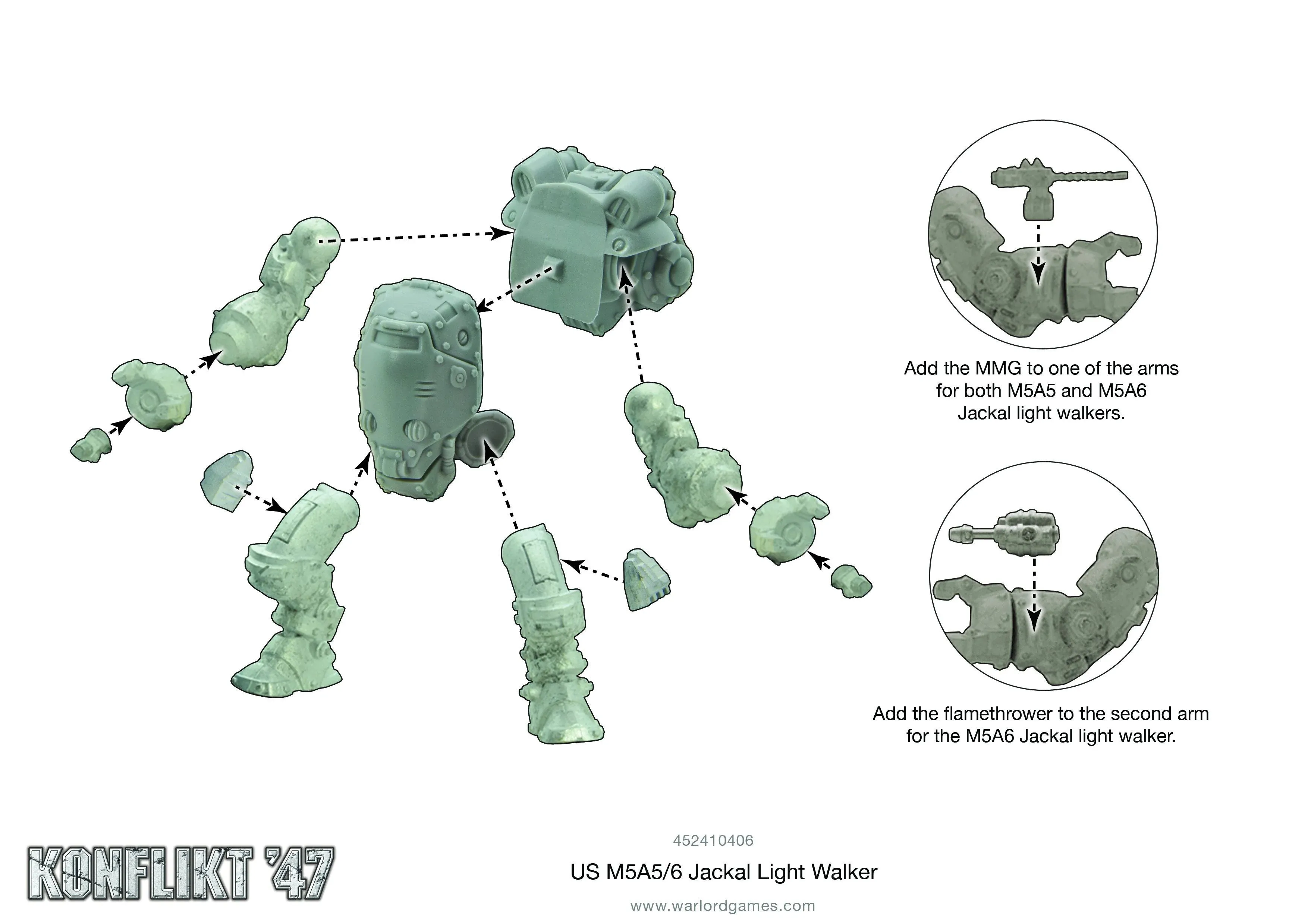 Konflikt '47 - US M5 Jackal Walker