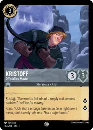 Kristoff (Official Ice Master) - 182/204 - Common