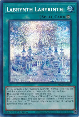 Labrynth Labyrinth - MP23-EN233 - Prismatic Secret Rare - 1st Edition