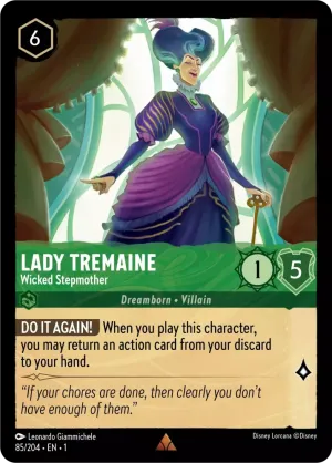Lady Tremaine (Wicked Stepmother) - 85/204 - Rare