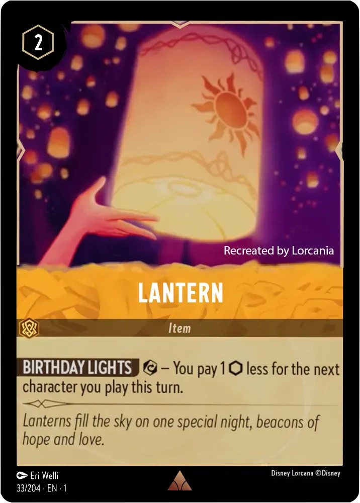 Lantern - 33/204 - Rare