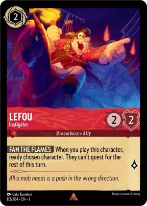 Lefou (Instigator) - 112/204 - Rare