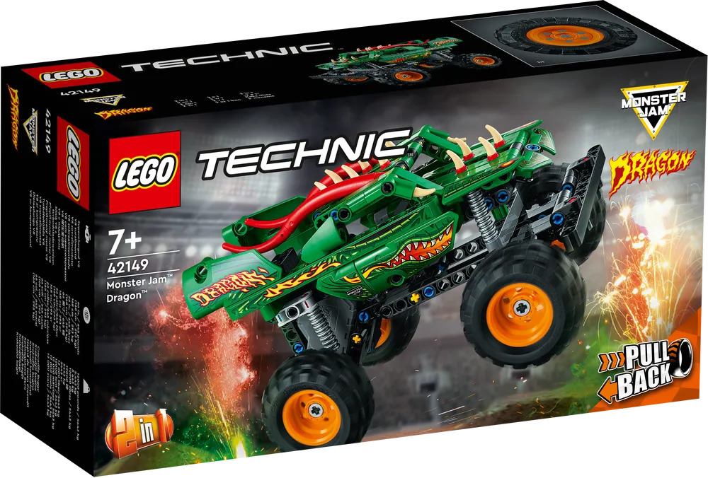 LEGO 42149 Technic Monster Jam Dragon