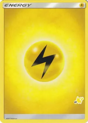 Lightning Energy (#27 Pikachu Stamped) - 27 - Promo